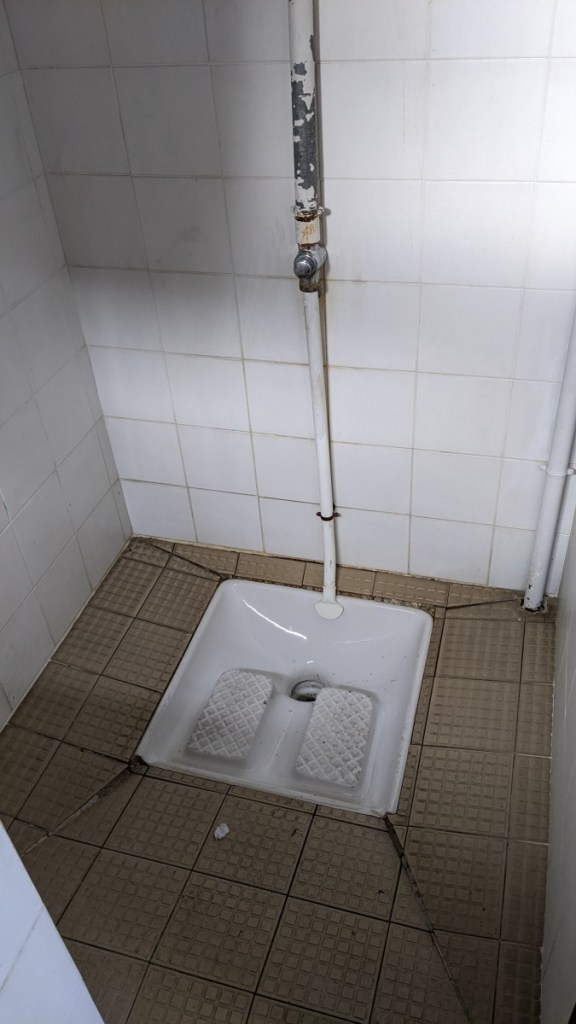 Bathrooom in Grisoles without a toilet