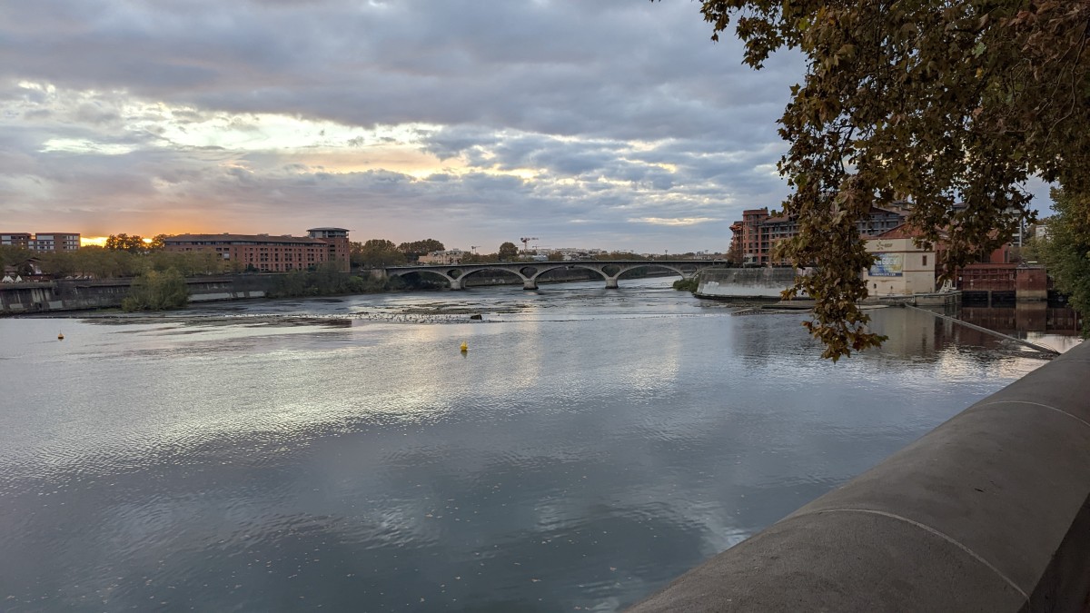 View across the Garonne in Toulouse