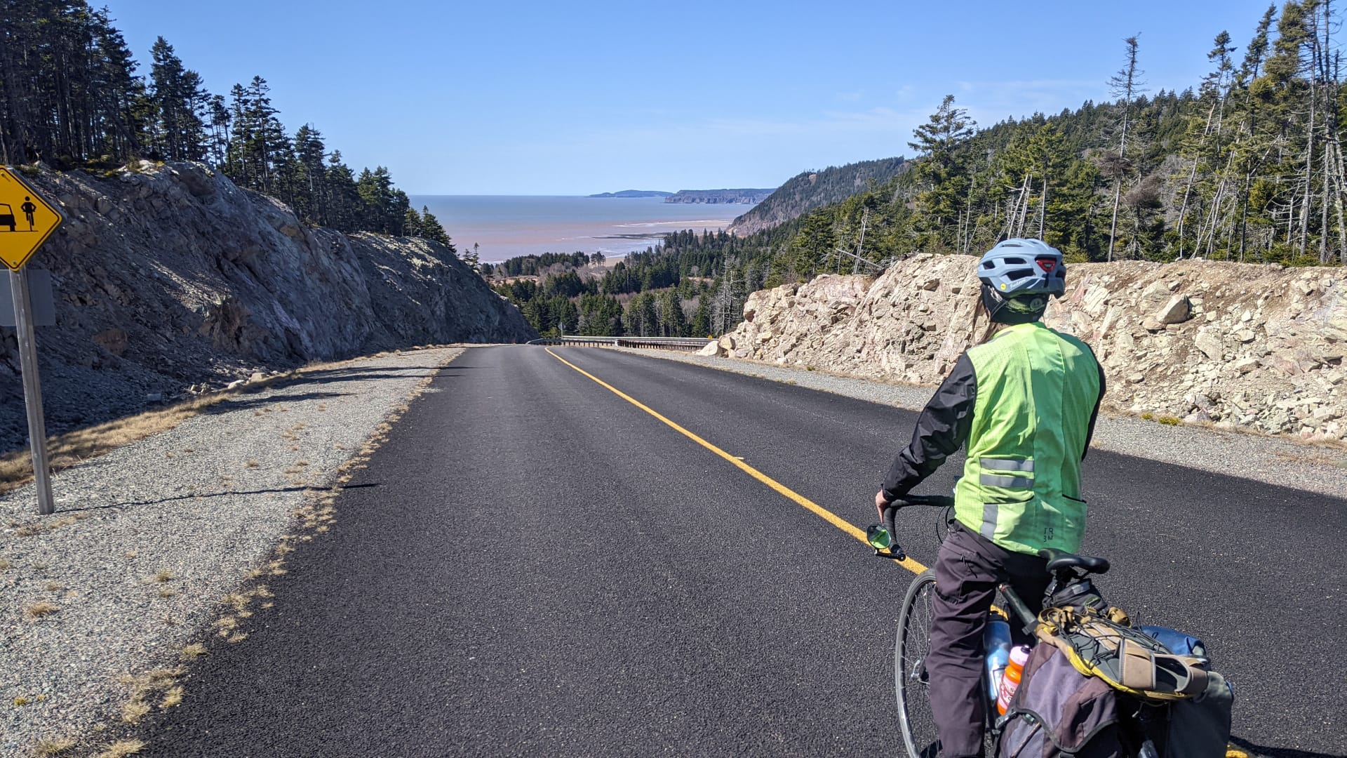 A beautiful view on the Bay of Fundy.
